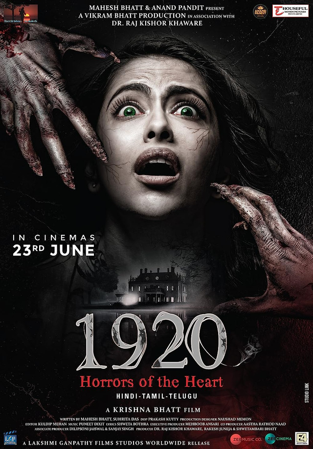 1920 Horrors of the Heart (2023) Bollywood Full Movie Download & Watch Online Free