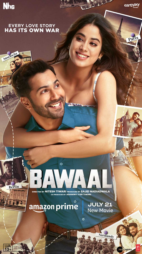 Watch Bawaal (2023) Bollywood Full Movie Download 480p, 720p 1080p