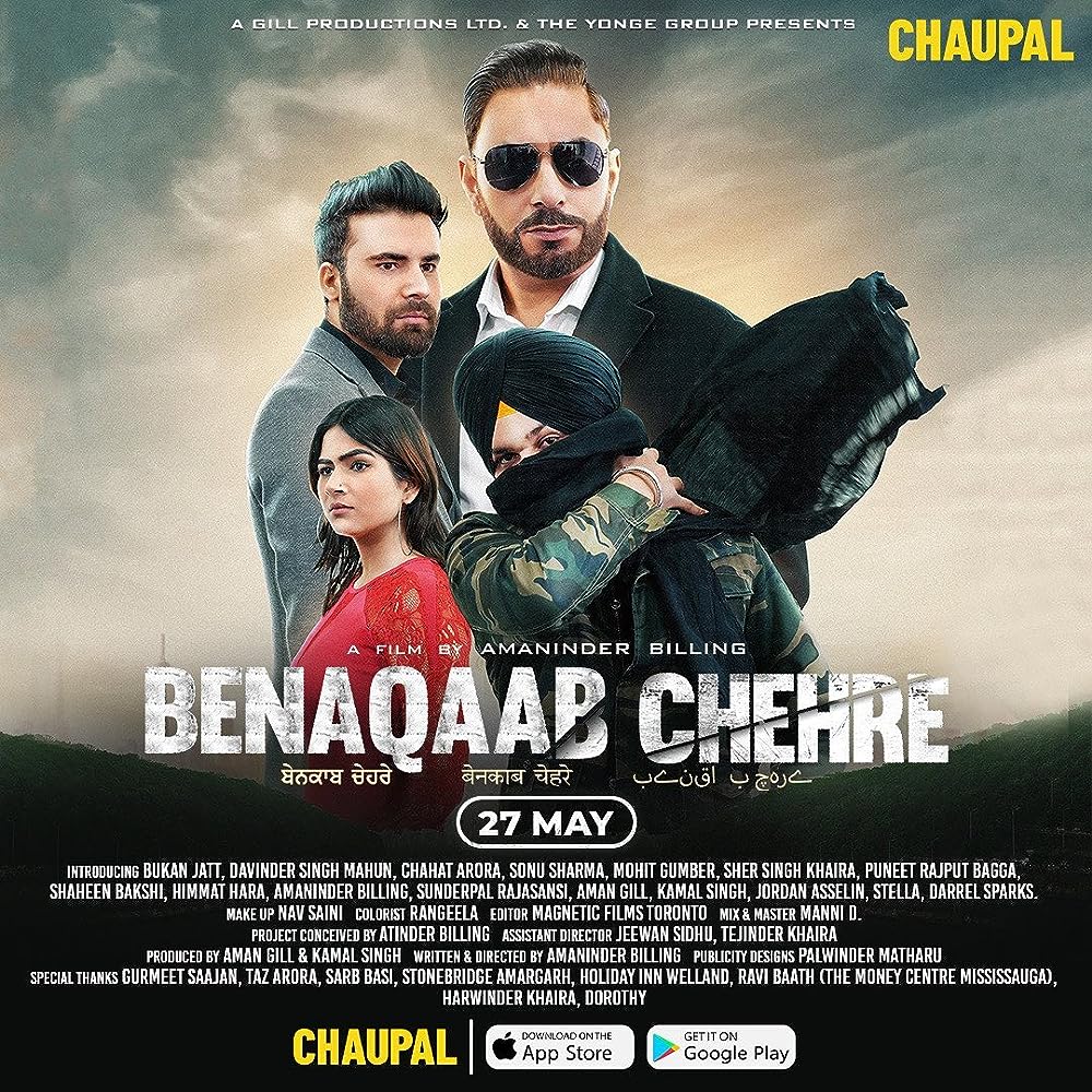 Benaqab Chehre (2023) Punjabi Full Movie Download & Watch Online Free