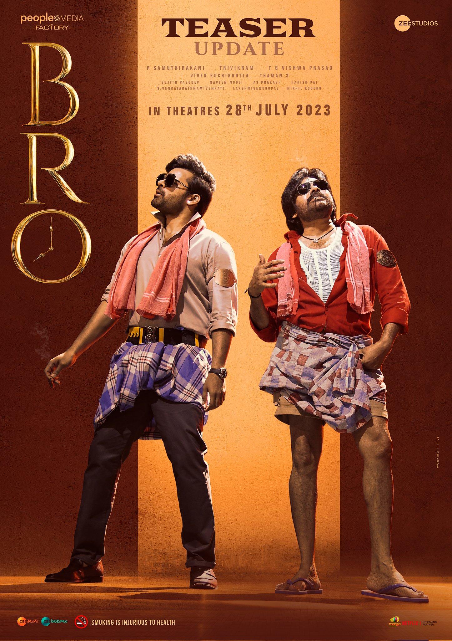 Download Bro (2023) Telugu Full Movie 480p, 720p 1080p