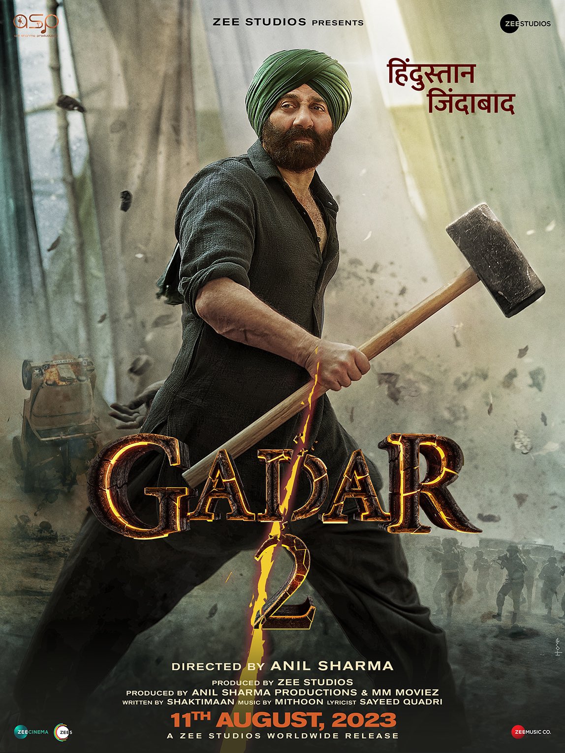 Download GADAR 2 (2023) Bollywood Full Movie 480p, 720p 1080p
