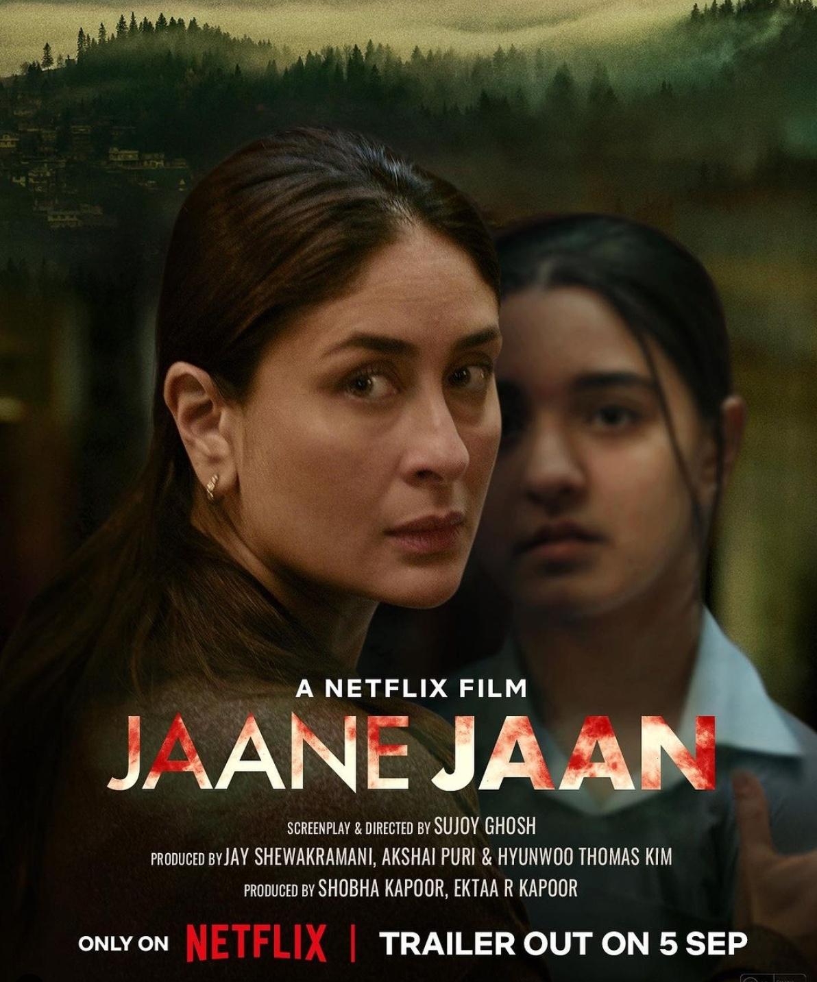 Watch Jaane Jaan (2023) Bollywood Full Movie Download 480p, 720p 1080p